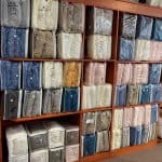 Étalage de draps