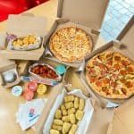 plat familial pizza